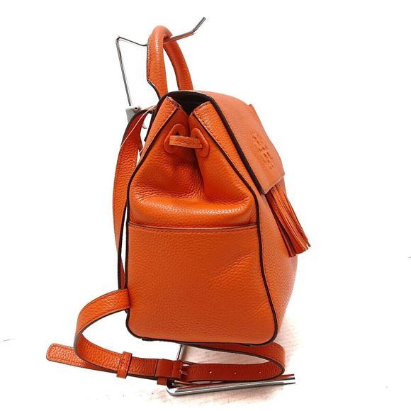 Authentic Tory Burch Leather Backpack - Picture 2 of 8